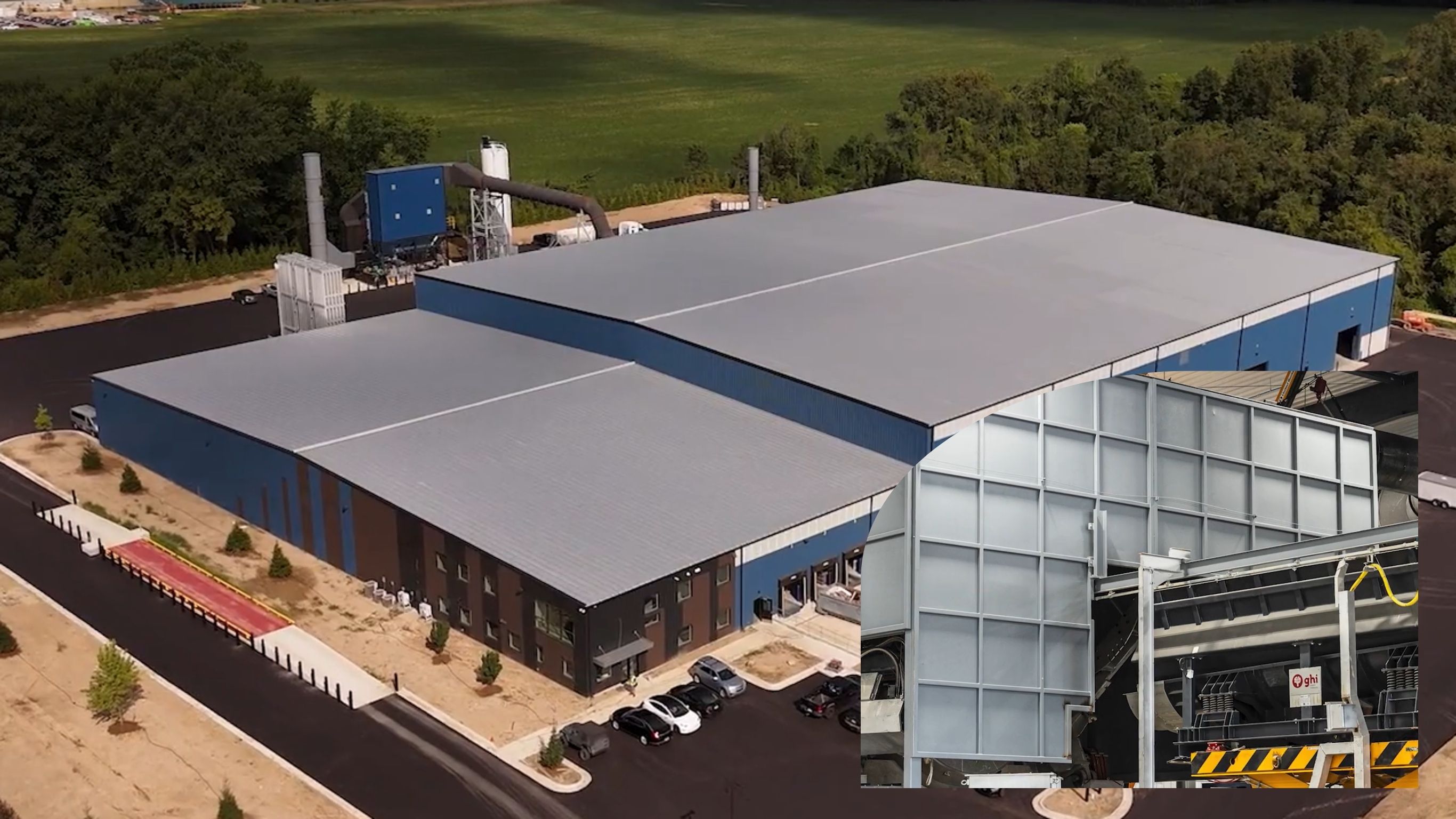Franklin Metals Pure Aluminum foundry aerial view