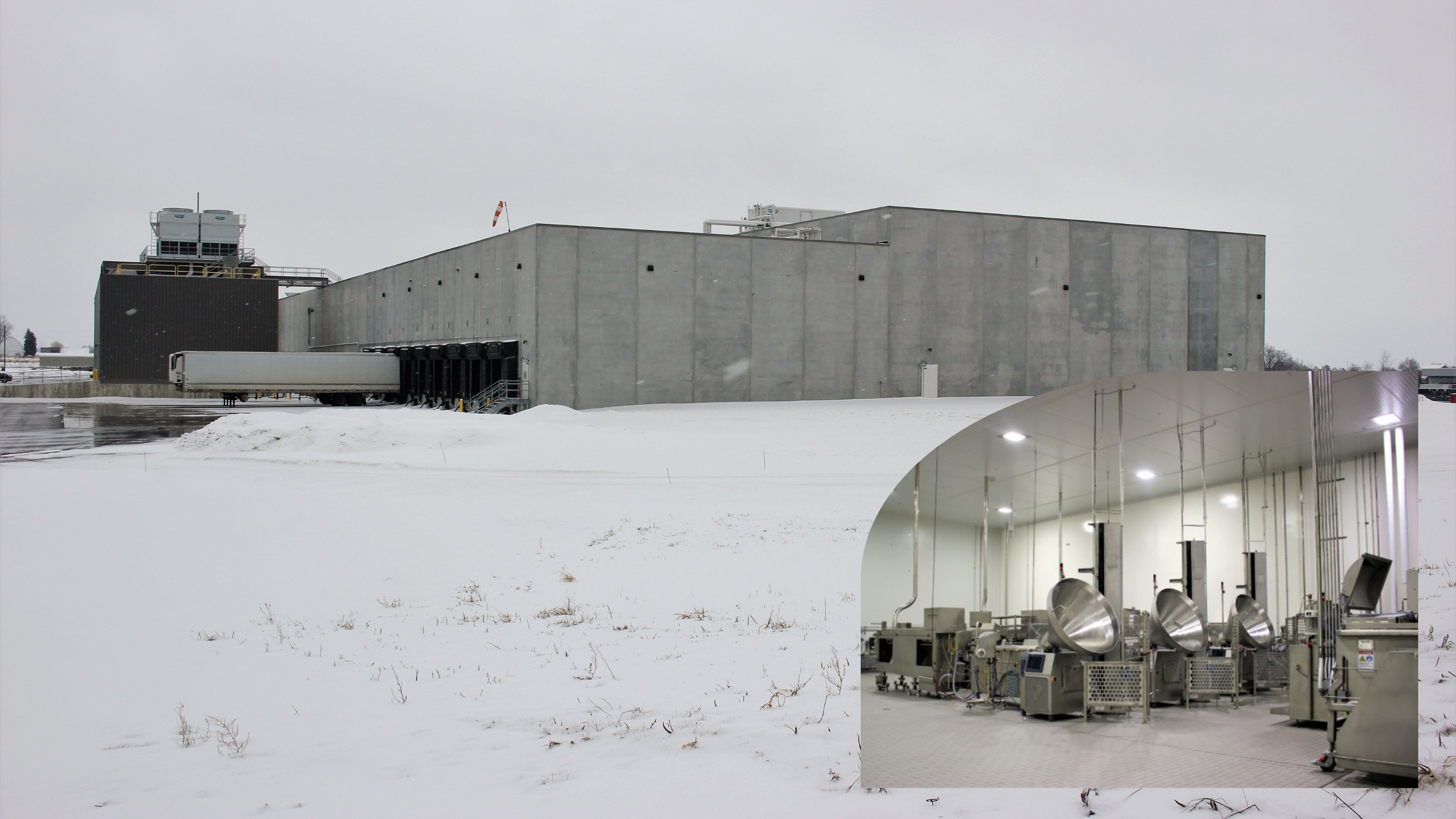 Kent Quality Foods Industrial Processing Facility